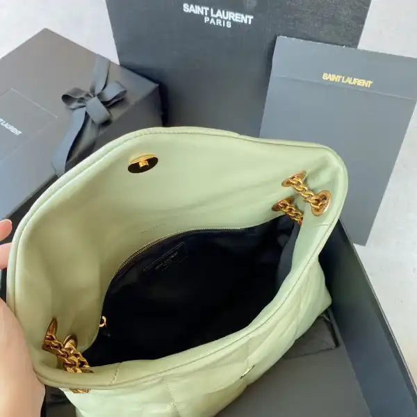 YSL PUFFER SMALL CHAIN BAG