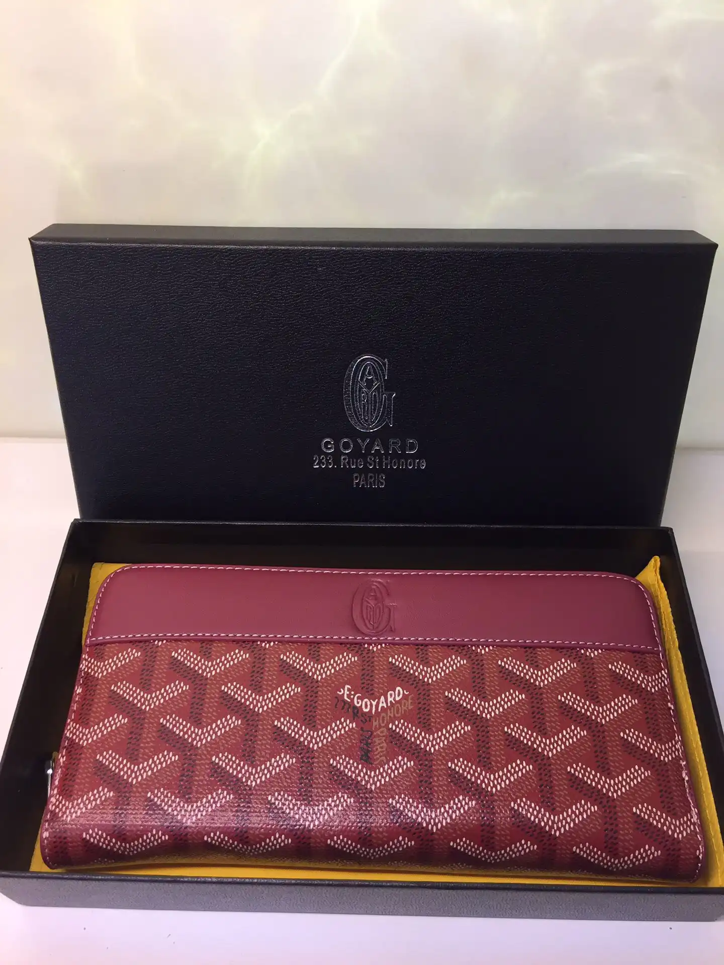 GOYARD ZIPPY WALLET