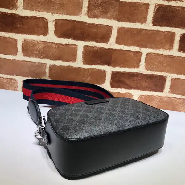 First bag ru GUCCI GG Black shoulder bag