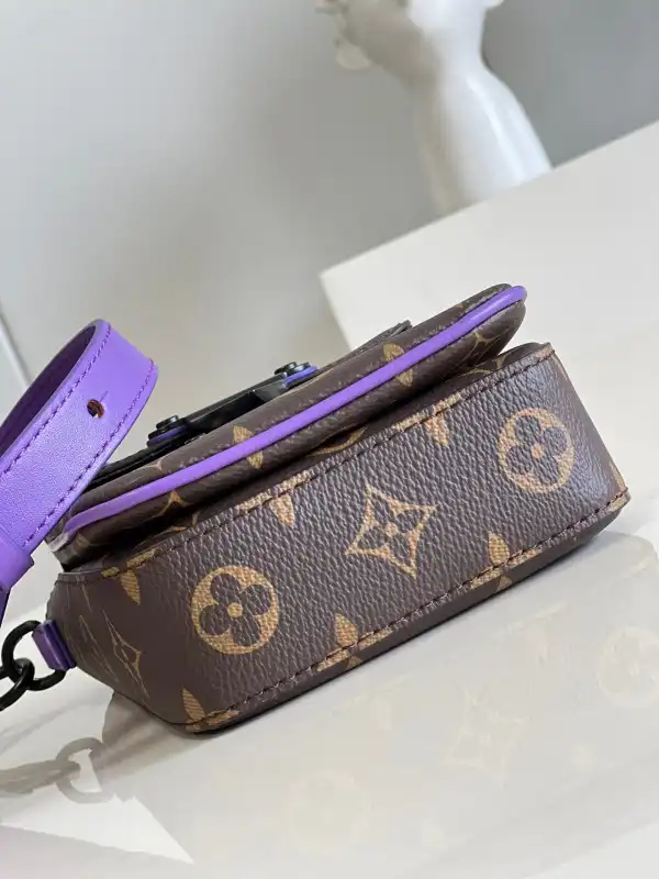 LOUIS VUITTON S-LOCK VERTICAL WEARABLE WALLET