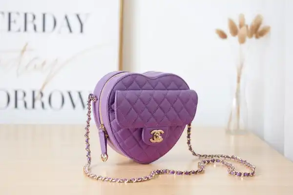 CHANEL HEART BAG