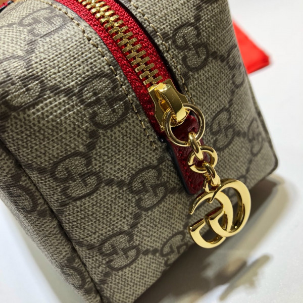 HOT SALE GUCCI Ophidia GG cosmetic case