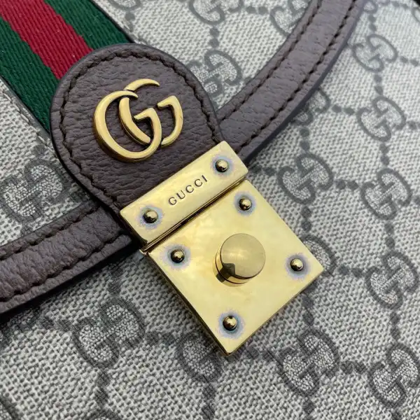 Affordable TO GUCCI Ophidia small top handle bag with Web