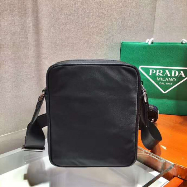 HOT SALE PRADA Re-Nylon and Saffiano leather shoulder bag