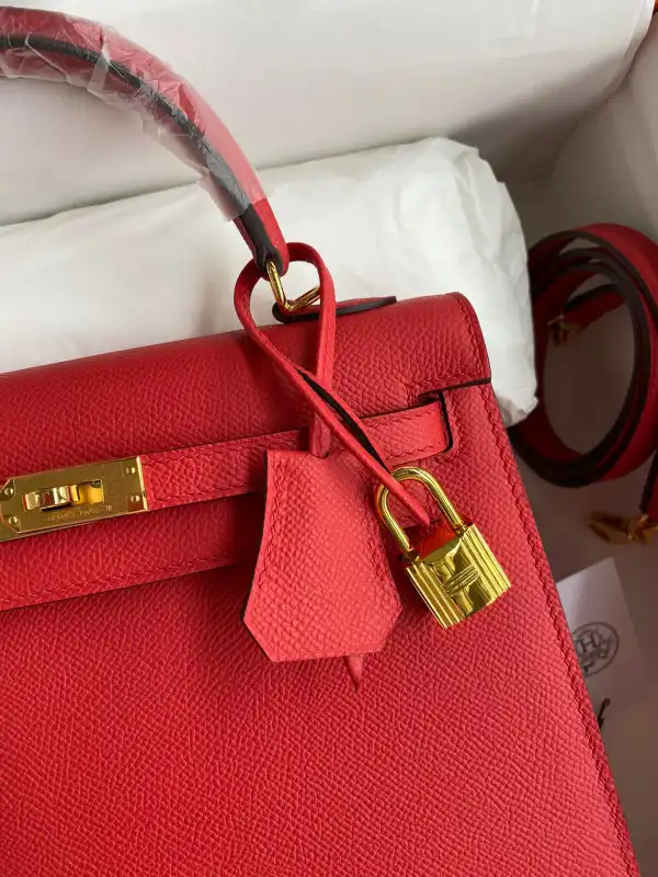 First bag ru HERMES KELLY  ALL HANDMADE 25CM