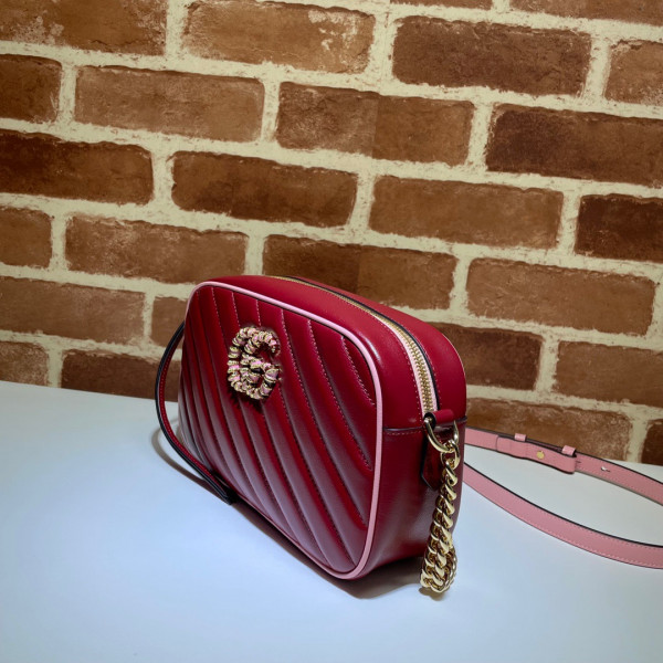 HOT SALE GUCCI GG Marmont small shoulder bag