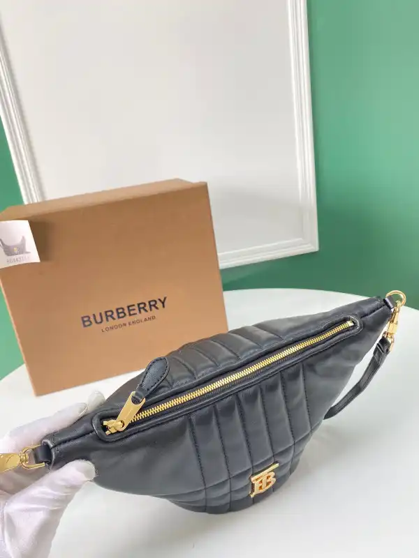 Yupoo bagsoffer BURBERRY Small Quilted Lambskin Crescent Lola Bag