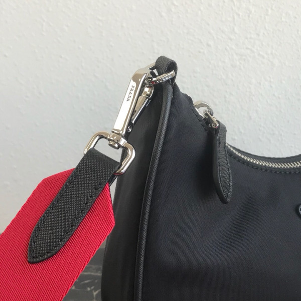 HOT SALE PRADA NYLON HOBO BAG