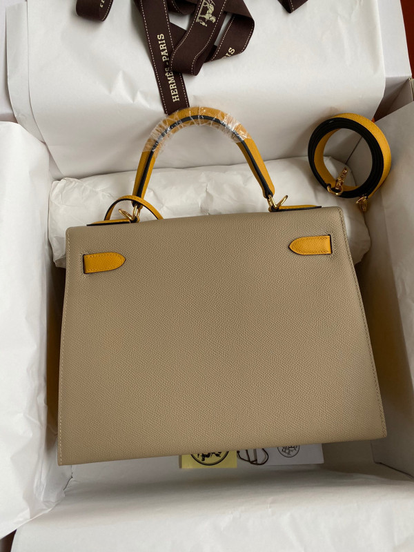 HOT SALE HERMES KELLY 25CM ALL HANDMADE