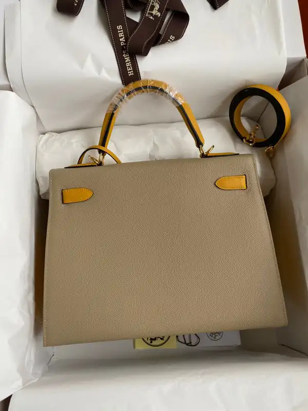 Bagsoffer HERMES KELLY 25CM ALL HANDMADE