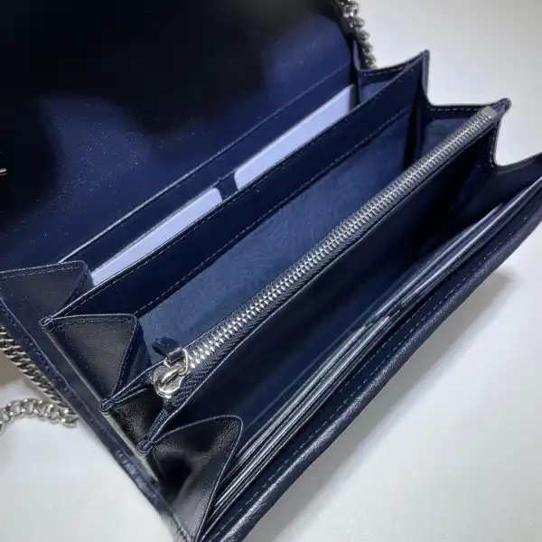 GUCCI GG MARMONT CHAIN WALLET