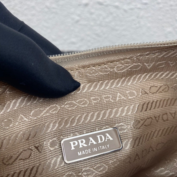 HOT SALE PRADA Satin mini-bag with artificial crystals