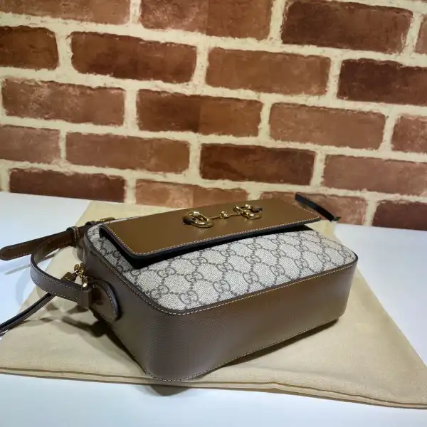 Affordable TO GUCCI Horsebit 1955 small shoulder bag