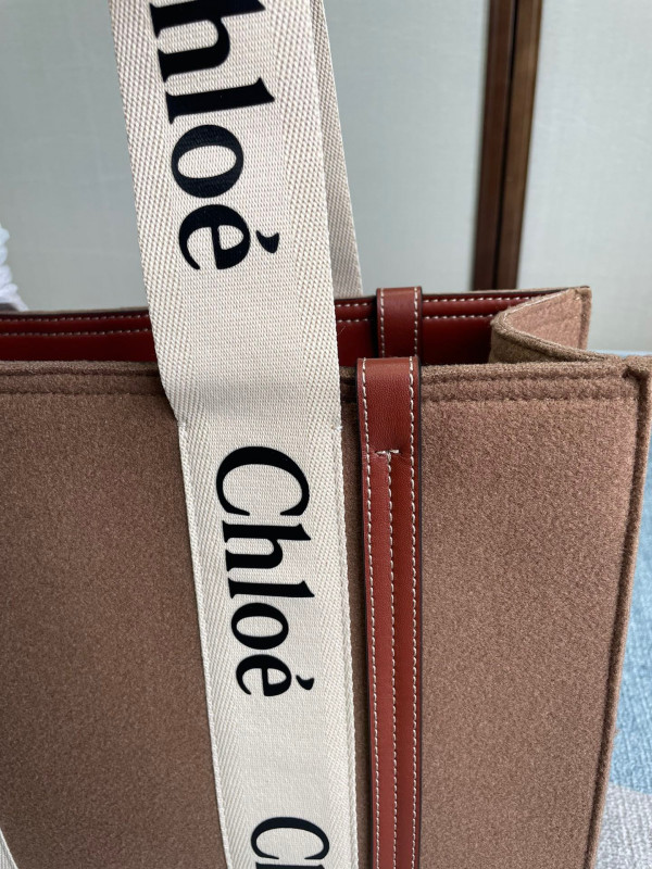 HOT SALE CHLOÉ MEDIUM WOODY TOTE BAG