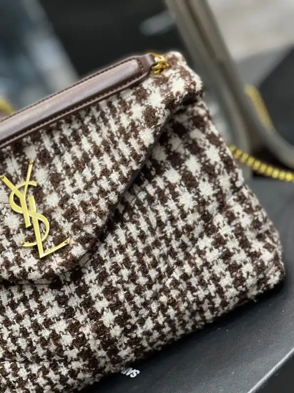 YSL PUFFER SMALL CHAIN BAG