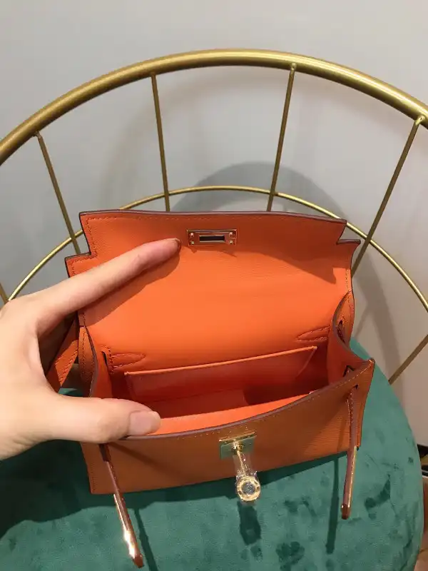 HERMES KELLY MINI II ALL HANDMADE