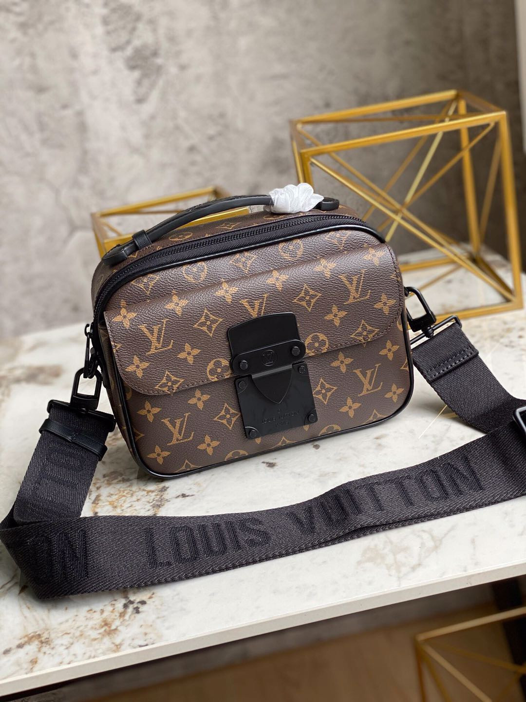 HOT SALE LOUIS VUITTON S LOCK MESSENGER