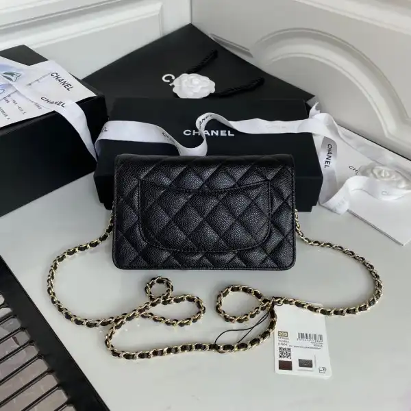 Frstbag ru CHANEL CHAIN WALLET CAVIAR NEW EDITION