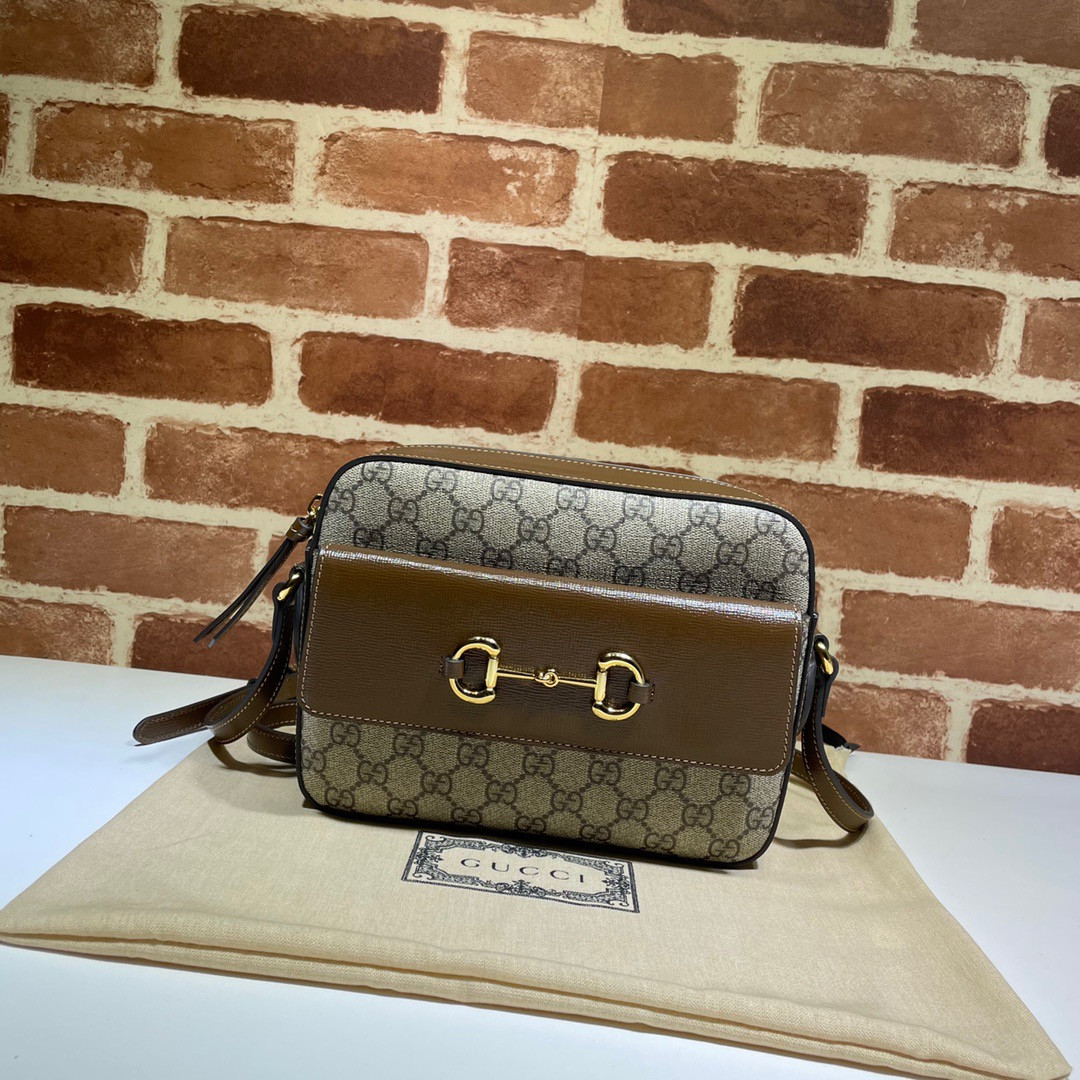 HOT SALE GUCCI Horsebit 1955 small shoulder bag