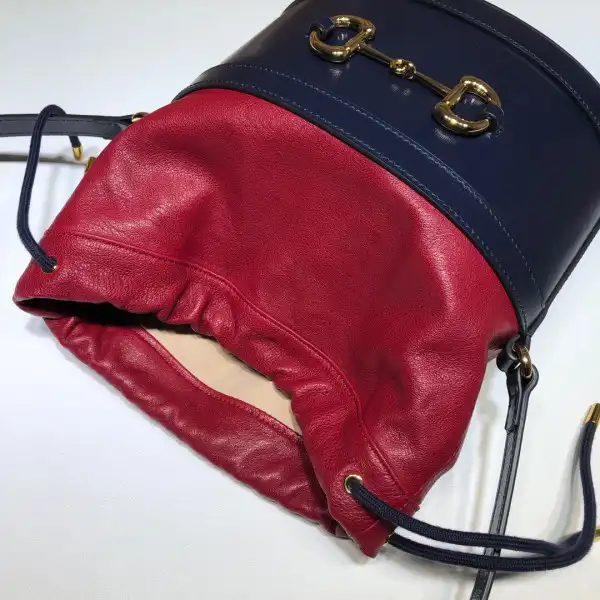 Cheap TO GUCCI 1955 Horsebit bucket bag