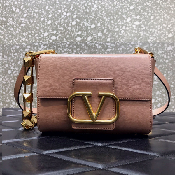 HOT SALE Valentino STUD SIGN SHOULDER BAG