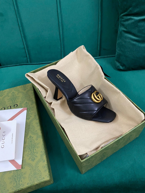 HOT SALE GUCCI Double G slide sandal