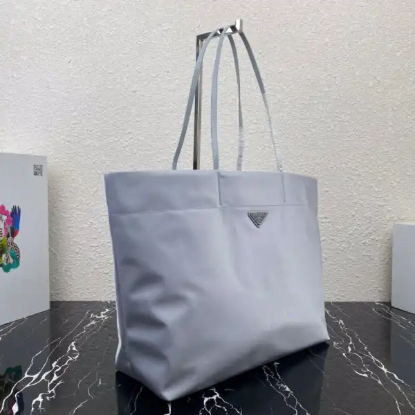 PRADA Re-Nylon and Saffiano leather tote bag