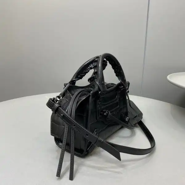 First bag ru BALENCIAGA NEO CHANELASSIC NANO TOP HANDLE BAG