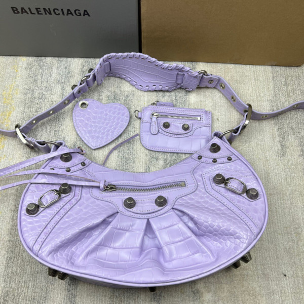 HOT SALE BALENCIAGA WOMEN'S LE CAGOLE SMALL SHOULDER BAG