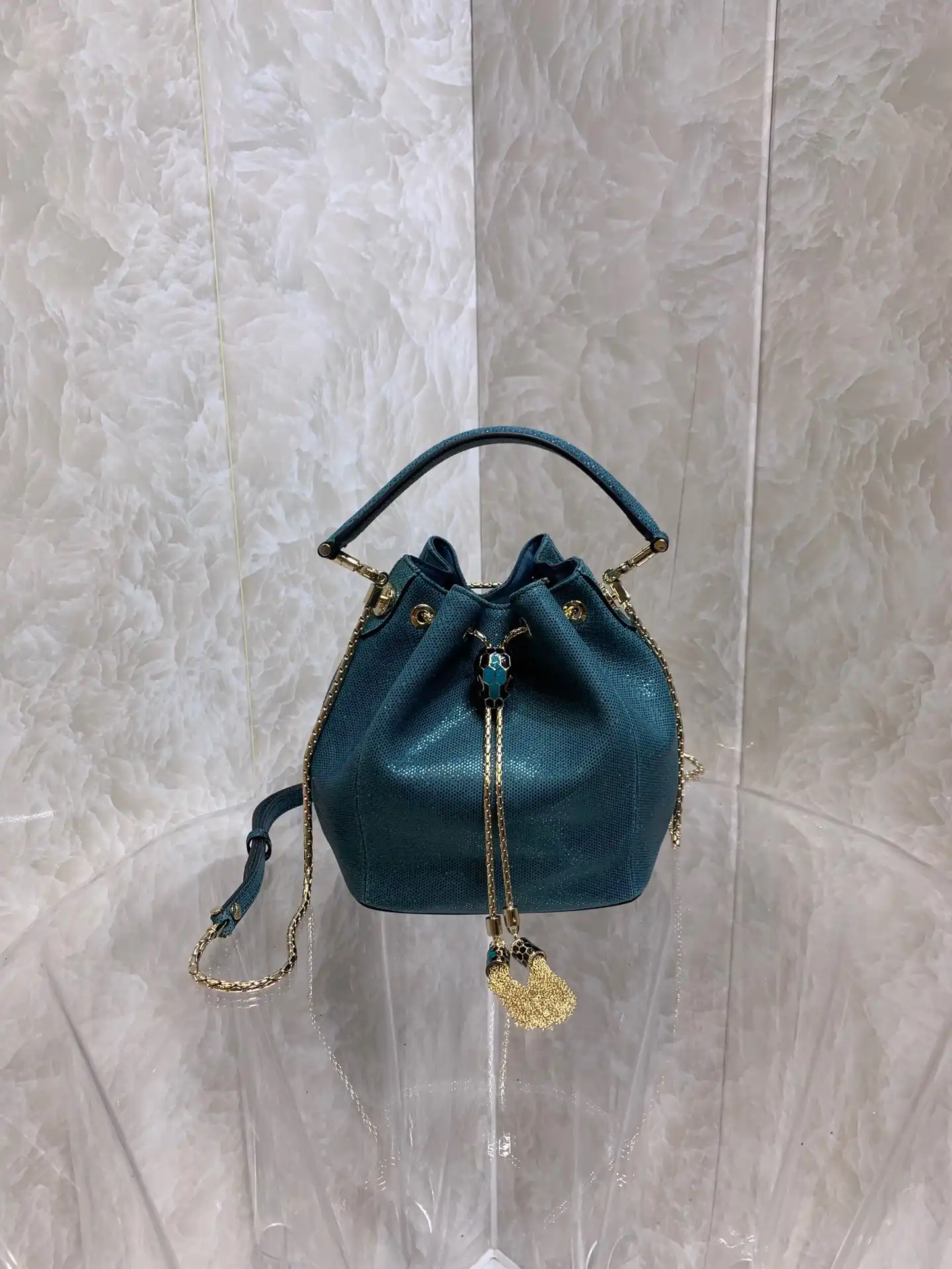 BVLGARI SERPENTI FOREVER BUCKET BAG