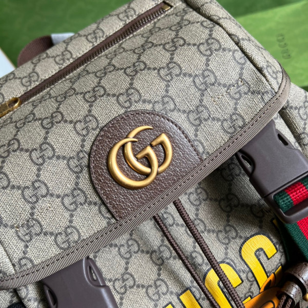 HOT SALE Gucci cat print skateboard backpack