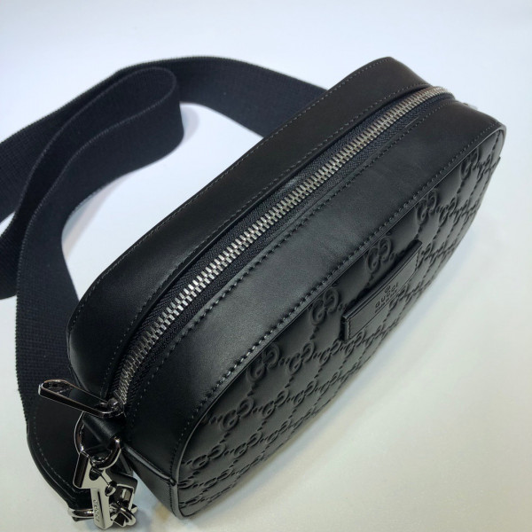 HOT SALE GUCCI GG Black shoulder bag