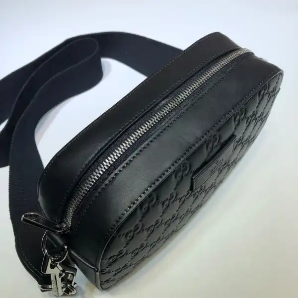 First Bag Ru GUCCI GG Black shoulder bag