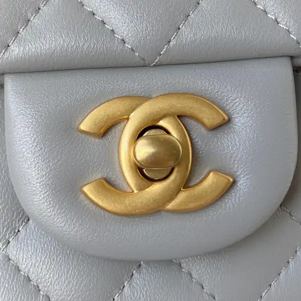 CHANEL MINI FLAP BAG WITH TOP HANDLE