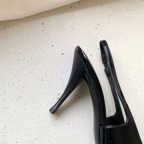 HOT SALE YSL VESPER SLINGBACK PUMPS