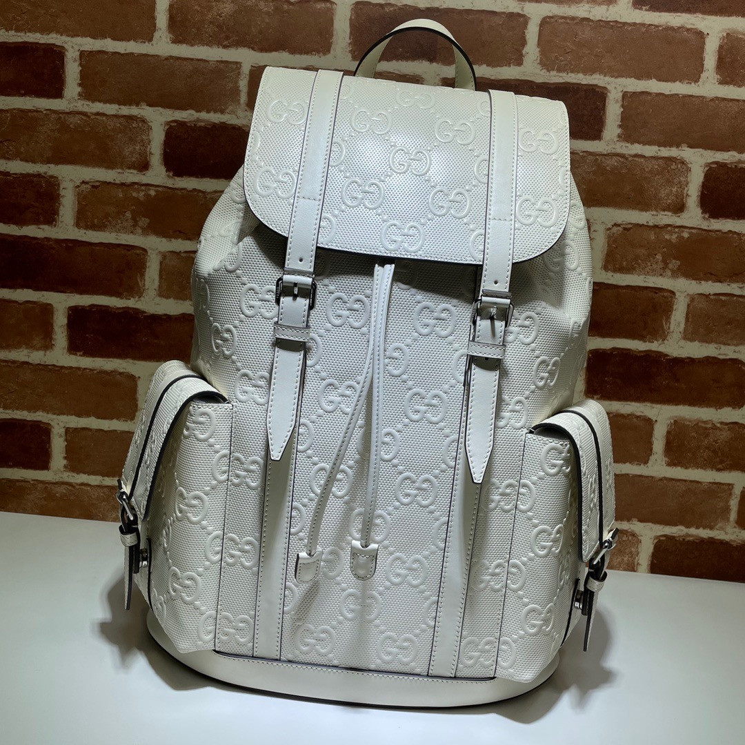 HOT SALE GUCCI GG embossed backpack