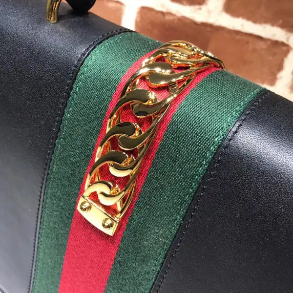 Gucci Sylvie medium top handle bag