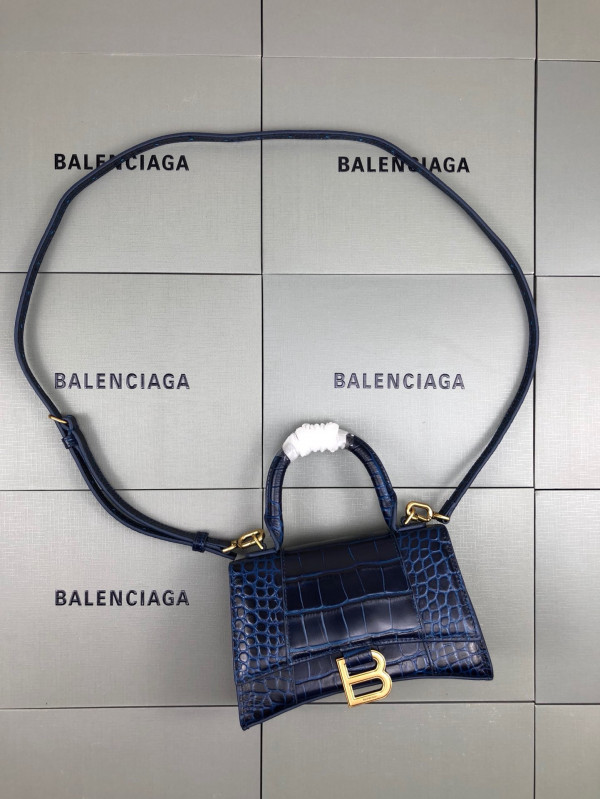 HOT SALE BALENCIAGA HOURGLASS XS TOP HANDLE BAG