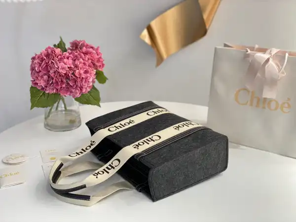 CHLOÉ medium woody tote bag