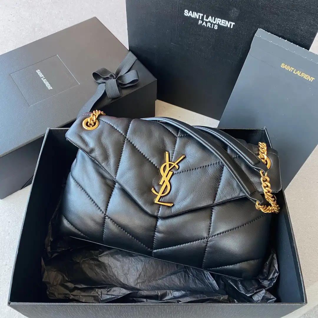 YSL PUFFER SMALL CHAIN BAG