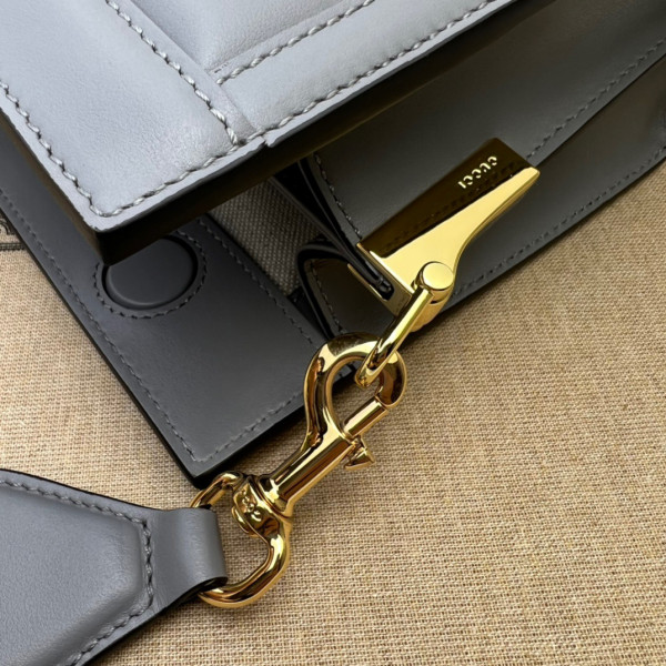 HOT SALE GUCCI GG matelassé leather shoulder bag