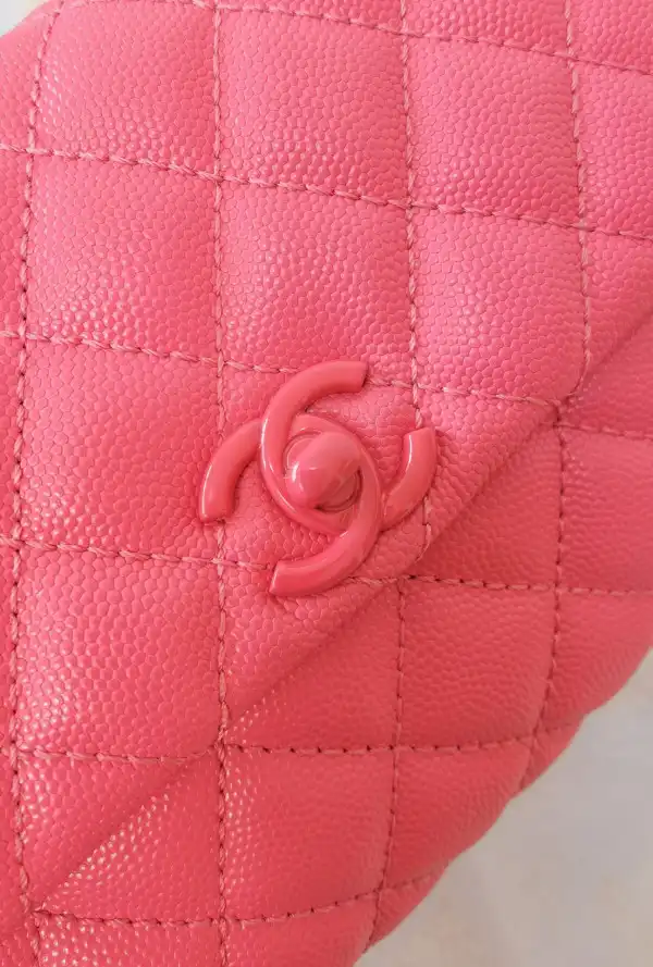 CHANEL FLAP BAG WITH TOP HANDLE