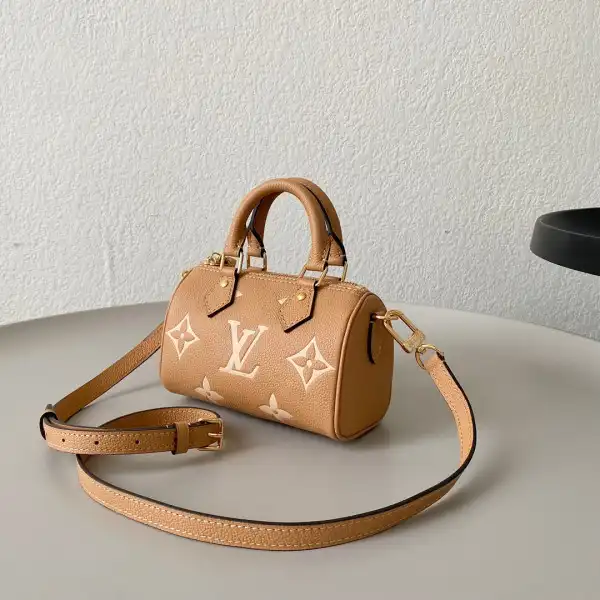 Repladies offers premium fake Louis bags at unbeatable prices. Our products are cheap because we focus on direct sales LOUIS VUITTON NANO SPEEDY