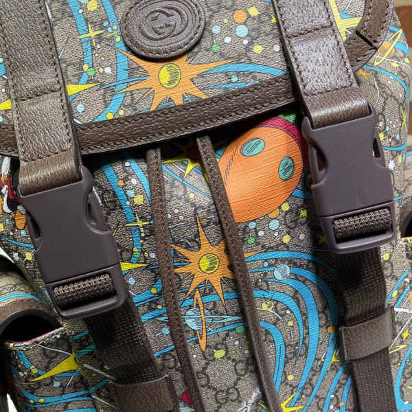 HOT SALE Disney x Gucci Donald Duck medium backpack