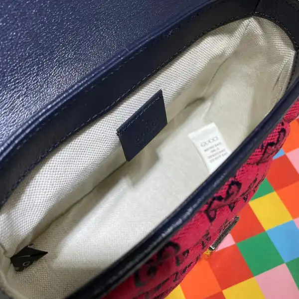 Affordable GUCCI GG Marmont Mini Top Handle Bag