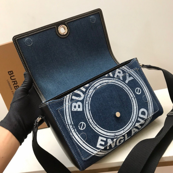 HOT SALE BURBERRY Note Crossbody Bag-25-8.5-18cm