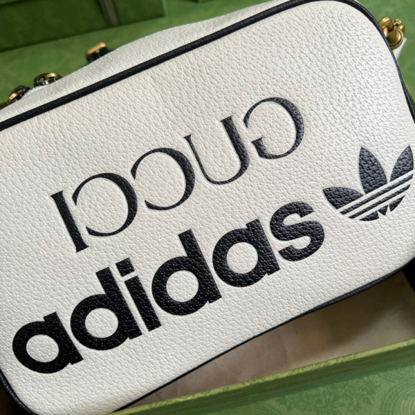 [FREE SHIPPING] Adidas x Gucci small shoulder bag