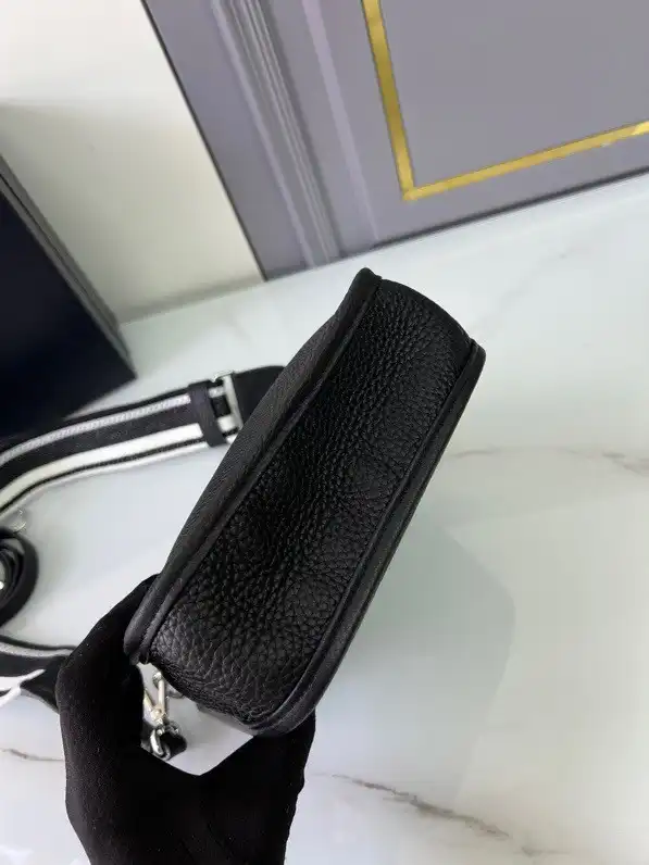 PRADA Leather mini shoulder bag