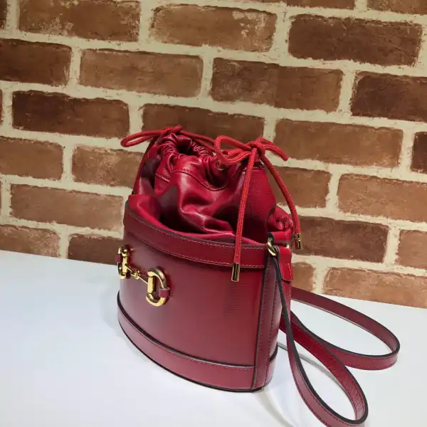 Affordable TO GUCCI 1955 Horsebit bucket bag