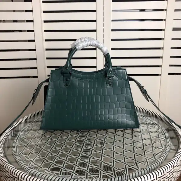 BALENCIAGA NEO CHANELASSIC SMALL TOP HANDLE BAG